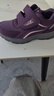 品牌老人鞋大碼女鞋春秋輕便軟底媽媽鞋防滑中老年健步鞋男爸爸鞋 5965A 紫色女 37 曬單實(shí)拍圖