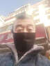 鵬境騎行防風(fēng)面罩全臉冬季電動(dòng)車(chē)護耳朵保暖冬天滑雪口罩包耳罩 黑色【二合一護耳口置】 曬單實(shí)拍圖