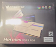 宏碁掠奪者（PREDATOR）48G(24G×2)套裝 DDR5 6000頻率 臺式機內存條 Hermes冰刃系列 RGB燈條(C28) 石耀黑 AI電腦配件 曬單實(shí)拍圖