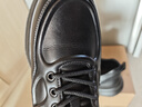 卡帝樂(lè )鱷魚(yú)（CARTELO）男士皮鞋時(shí)尚運動(dòng)牛皮男鞋厚底系帶商務(wù)休閑鞋 5710 黑色 41 曬單實(shí)拍圖