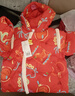 巴拉巴拉童裝兒童羽絨服男童女童2025新款春裝拜年服紅色嬰兒外套國風(fēng)加厚 曬單實(shí)拍圖