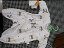 童泰（TONGTAI）新生兒蝴蝶衣春秋季純棉0-6月嬰兒連體衣寶寶爬服2件裝粉色66碼 曬單實(shí)拍圖