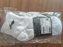 李寧襪子男運動(dòng)襪跑步襪女籃球襪羽毛球襪棉抗菌防嗅吸汗中筒襪子 白色6雙裝【舒適透氣店長(cháng)推薦】 XL【適合42-46碼】 曬單實(shí)拍圖
