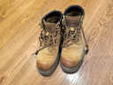 帕拉?。≒ALLADIUM）鞋子秋冬新款男女同款真皮大黃靴復古保暖工裝靴時(shí)尚厚底馬丁靴男 焦糖棕 41 男碼（等于運動(dòng)鞋碼42） 曬單實(shí)拍圖