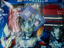 ULTRAMAN奧特曼兒童襪子春秋男童中筒襪寶寶棉襪冬 AHM3012五雙 16-18cm 曬單實(shí)拍圖