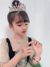 藍莓兔女童皇冠項鏈頭飾兒童公主發(fā)箍王冠珍珠小女孩發(fā)卡小孩子發(fā)飾發(fā)夾 皇冠-蝶香珠 曬單實(shí)拍圖