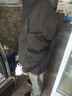 花花公子（PLAYBOY）立領(lǐng)棉衣外套男秋冬款2025新款潮流加棉加厚男士夾克棉服百搭男裝 黑色(加棉加厚) XL 曬單實(shí)拍圖