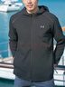 安德瑪（Under Armour）官方上衣男 2026春季新款運動(dòng)服健身訓練服舒適透氣梭織連帽夾克 輕質(zhì)干爽/修身版型/拍大一碼 3XL 190/108A 曬單實(shí)拍圖