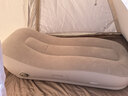 原始人充氣沙發(fā)戶(hù)外床墊懶人空氣露營(yíng)地墊便攜式自動(dòng)家用躺椅電動(dòng) 淺咖色【高承重/植絨親膚面料】 曬單實(shí)拍圖