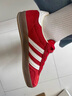 阿迪達斯（adidas）（adidas）三葉草男女鞋GAZELLE INDOOR低幫休閑鞋IF1808紅白37 曬單實(shí)拍圖