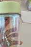 富光清然玻璃杯 高硼硅玻璃水杯子 女生便攜牛奶咖啡高顏值茶杯330ml 曬單實(shí)拍圖