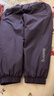 波司登（BOSIDENG）25年新款羽絨褲男女兒童束口寬松舒適運動(dòng)保暖褲子T250130070DS 葡香紫6362 趨勢推薦 120 /56 約 110-120cm 22kg 曬單實(shí)拍圖