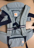 egobaby嬰兒背帶前抱式抱娃神器二美國狗小月齡寶寶腰凳breeze夏季透氣 Breeze透氣款-灰色+腰包+防風(fēng)帽 曬單實(shí)拍圖