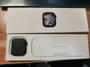 Apple/蘋(píng)果WatchS11智能手表GPS款46毫米亮黑色鋁金屬表殼黑色運動(dòng)型表帶M/L-聯(lián)通流量卡 曬單實(shí)拍圖