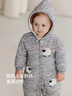 babylove【清倉】嬰兒夾棉連體衣冬季棉服外出哈衣男女寶寶冬裝保暖棉襖 曬單實(shí)拍圖