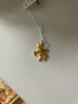周六福雅駒黃金吊墜生肖馬本命年禮物足金計價(jià)A0415546 不含鏈 約2.05g 曬單實(shí)拍圖