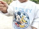 迪士尼（Disney）童裝時(shí)尚百搭兒童衛衣2027冬季新款加厚加絨女童上衣保暖男孩衣服 曬單實(shí)拍圖