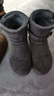 灰色厚底毛毛雪地靴女增高時(shí)尚2026新款冬季加絨兩穿博肯棉鞋35碼 灰色 36 曬單實(shí)拍圖
