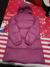 笛莎（DEESHA）童裝女童羽絨服2025冬季新款兒童中長(cháng)加厚保暖工裝羽絨服大童女孩 樹(shù)莓粉 160 【充絨量：172.5g】 曬單實(shí)拍圖