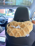 范爺家創(chuàng  )意車(chē)載紙巾盒可愛(ài)卡通車(chē)內掛式抽紙盒汽車(chē)椅背紙抽盒裝飾用品女 曬單實(shí)拍圖