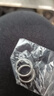 UHFQ【素圈耳環(huán)】999純銀足銀耳圈耳骨釘耳洞小眾圓圈耳扣耳釘耳飾女 法式素圈-免摘耳扣 【12mm】一對 曬單實(shí)拍圖