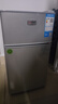 志高（CHIGO）小冰箱迷你小型家用冷藏冷凍兩用宿舍出租房用雙門(mén)辦公室電冰箱節能省電 【店長(cháng)推薦】48L銀色【三天約一度電】 曬單實(shí)拍圖