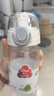 希樂(lè )塑料水杯tritan運動(dòng)男女大容量戶(hù)外學(xué)生杯子600ml雪球白XL-2217 曬單實(shí)拍圖