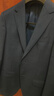 報喜鳥(niǎo)西服套裝(上衣)商務(wù)男格紋單開(kāi)叉西裝EBB233031S藏青46A 曬單實(shí)拍圖