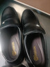 蜘蛛王（SPIDER KING）男鞋真牛皮軟底休閑皮鞋防滑透氣中老年爸爸鞋時(shí)尚百搭商務(wù)正裝鞋 Z9106黑色 單層 38 (240mm)  標準皮鞋碼 曬單實(shí)拍圖