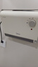 美的（Midea）【浴室新貴】暖風(fēng)機浴室/臺壁兩用取暖器/石墨烯極速升溫/節能小太陽(yáng)抗菌過(guò)濾低噪音可移動(dòng)HFS20XQ 曬單實(shí)拍圖