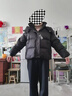 鴨鴨白鴨絨羽絨服女短款2025冬季新款韓版寬松加厚小個(gè)子面包服外套潮 黑色 【羽絨】 S 建議80-110斤 曬單實(shí)拍圖