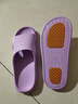 稻草人手術(shù)室拖鞋男女室內居家用孕婦防滑專(zhuān)用浴室抗菌洗澡涼拖 紫38-39 曬單實(shí)拍圖