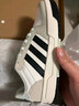 adidas ENTRAP美式校園風(fēng)運動(dòng)少年感復古籃球風(fēng)板鞋男女阿迪達斯 白色/暗銀金屬/樹(shù)脂黃   38 曬單實(shí)拍圖