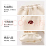 班喜迪【萌趣刺繡】女童褲子冬裝新款兒童洋氣公主加絨衛褲女寶寶休閑褲 曬單實(shí)拍圖