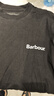 Barbour Baxter L/S OS 男士長(cháng)袖 T-恤 黑色 M 38 曬單實(shí)拍圖