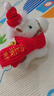 朗程新年元寶小馬掛件馬年吉祥物包包掛飾馬年公仔馬年本命年新年禮物 馬上有財圍巾小馬【白色】 13cm 曬單實(shí)拍圖