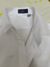 杉杉【DP免燙】襯衫男長(cháng)袖純棉休閑商務(wù)抗皺襯衣 白色 41 曬單實(shí)拍圖