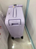 babycare電動(dòng)行李箱智能拉桿箱可坐騎登機旅行箱男女騎行箱 20英寸柔霧紫 曬單實(shí)拍圖