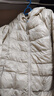 【京東直采】輕薄排骨羽絨服女冬短款連帽保暖便攜內膽外套新年 灰色 2XL 175/96A 曬單實(shí)拍圖