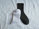 浪莎襪子女春夏季純棉中筒襪防臭吸汗純色棉襪春秋純棉女士長(cháng)襪女襪 白色1卡其1淺灰1咖色1黑色1 共 5雙 均碼 7a級抗菌女襪35-40碼 曬單實(shí)拍圖