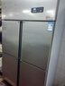 卡帝仕【已補貼20%】商用冰箱四門(mén)冰箱商用六門(mén)保鮮柜餐飲酒店廚房冰箱冷藏冷凍四門(mén)冰柜商用冰箱大容量 【一級能效】豪華款四門(mén)上冷藏下冷凍【銅管制冷】 曬單實(shí)拍圖