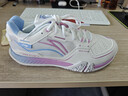 李寧（LI-NING）羽毛球鞋貼地飛行3LITE男女款減震耐磨專(zhuān)業(yè)寬楦比賽訓練鞋 曬單實(shí)拍圖