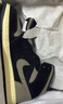 耐克（NIKE）男鞋Air Jordan 1 AJ1棕黑色舒適防滑耐磨減震中幫運動(dòng)復古籃球鞋 IB7110-002 42 曬單實(shí)拍圖