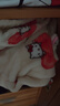 野獸派家居（tbh）宋雨琦同款三麗鷗Hello Kitty法蘭絨家居服套裝冬季可外穿睡衣女 Hello Kitty法蘭絨家居服 蝴蝶結 M 曬單實(shí)拍圖