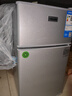 日普（RIPU）小冰箱迷你小型雙門(mén)家用一級能效宿舍出租房辦公室節能省電冷藏冷凍電冰箱 【年銷(xiāo)百萬(wàn)】48升銀色【3天不到1度電】 曬單實(shí)拍圖