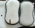 佳幫手雙面洗碗海綿擦布4片裝鋼絲球百潔布廚房刷鍋洗碗神器 曬單實(shí)拍圖