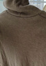 優(yōu)衣庫女裝HEATTECH搖粒絨兩翻領(lǐng)套頭衫/長(cháng)袖479608 32 深米色 M /160/84A 曬單實(shí)拍圖