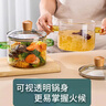 楓拓凌玻璃鍋高硼硅耐熱玻璃燉煮泡面鍋家用透明湯鍋可明火加熱煮紅酒鍋 【2300ml】雙耳玻璃鍋 15cm 曬單實(shí)拍圖