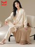 貓人月子服孕婦睡衣【7A抗菌純棉】孕期純棉四季款套裝產(chǎn)后哺乳家居服 曬單實(shí)拍圖