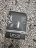 雷克沙（Lexar）SD卡V60SD卡相機內存卡高速大卡 UHS-II索尼佳能富存儲卡 V60讀速250MB/s 256GB 曬單實(shí)拍圖